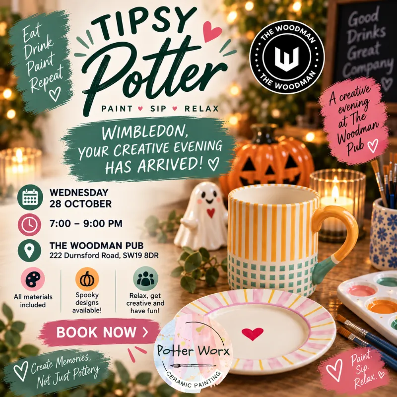 Tipsy Potter at The Woodman