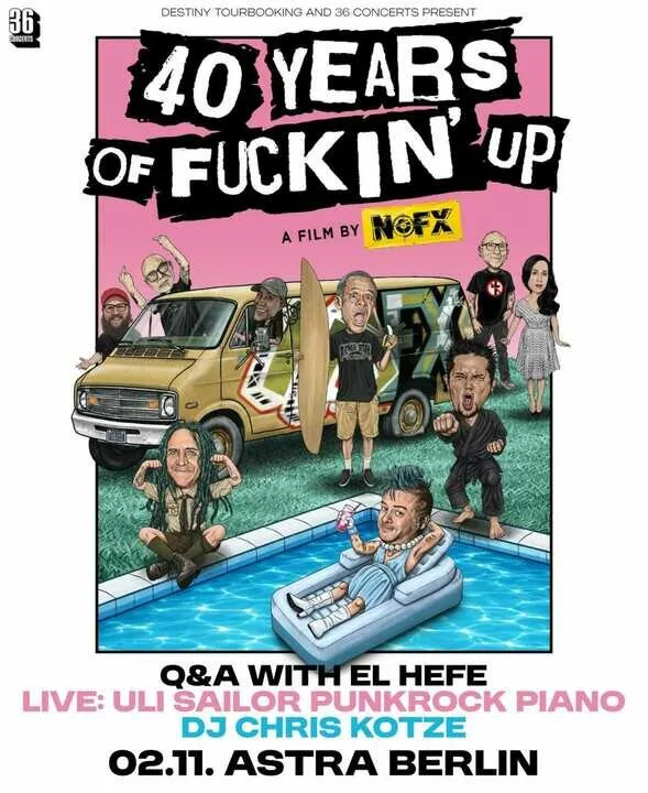 40 YEARS OF FUCKIN’ UP - Movie Screening