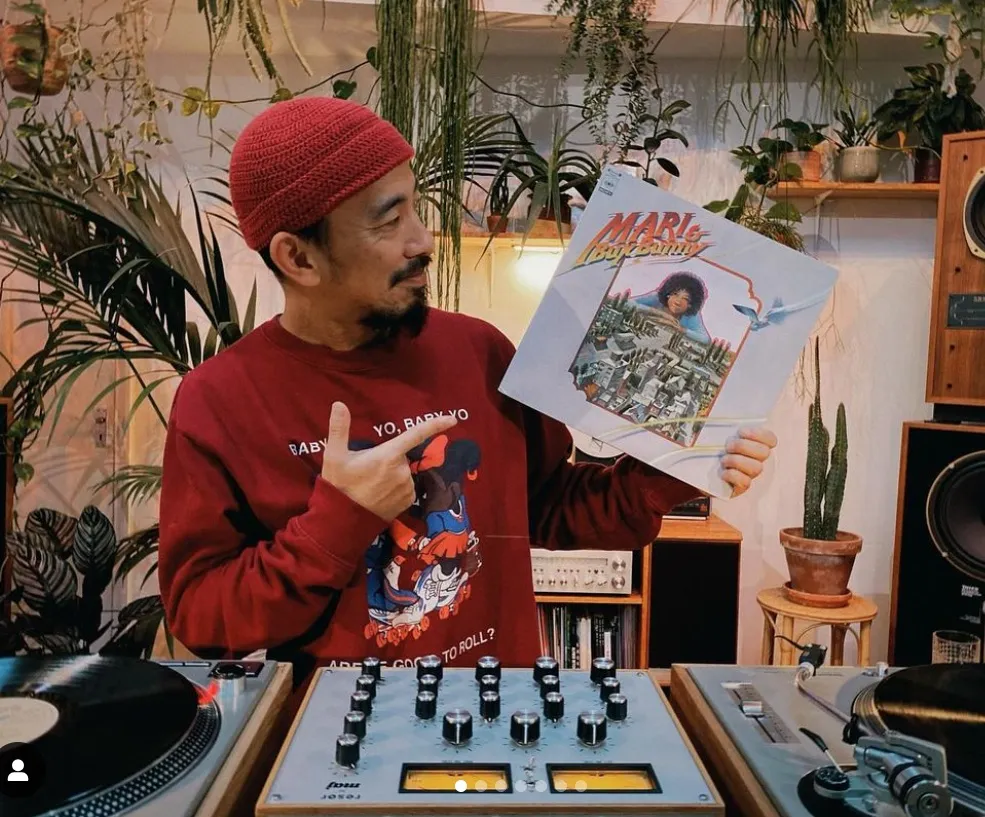 Kengo DJ'ing