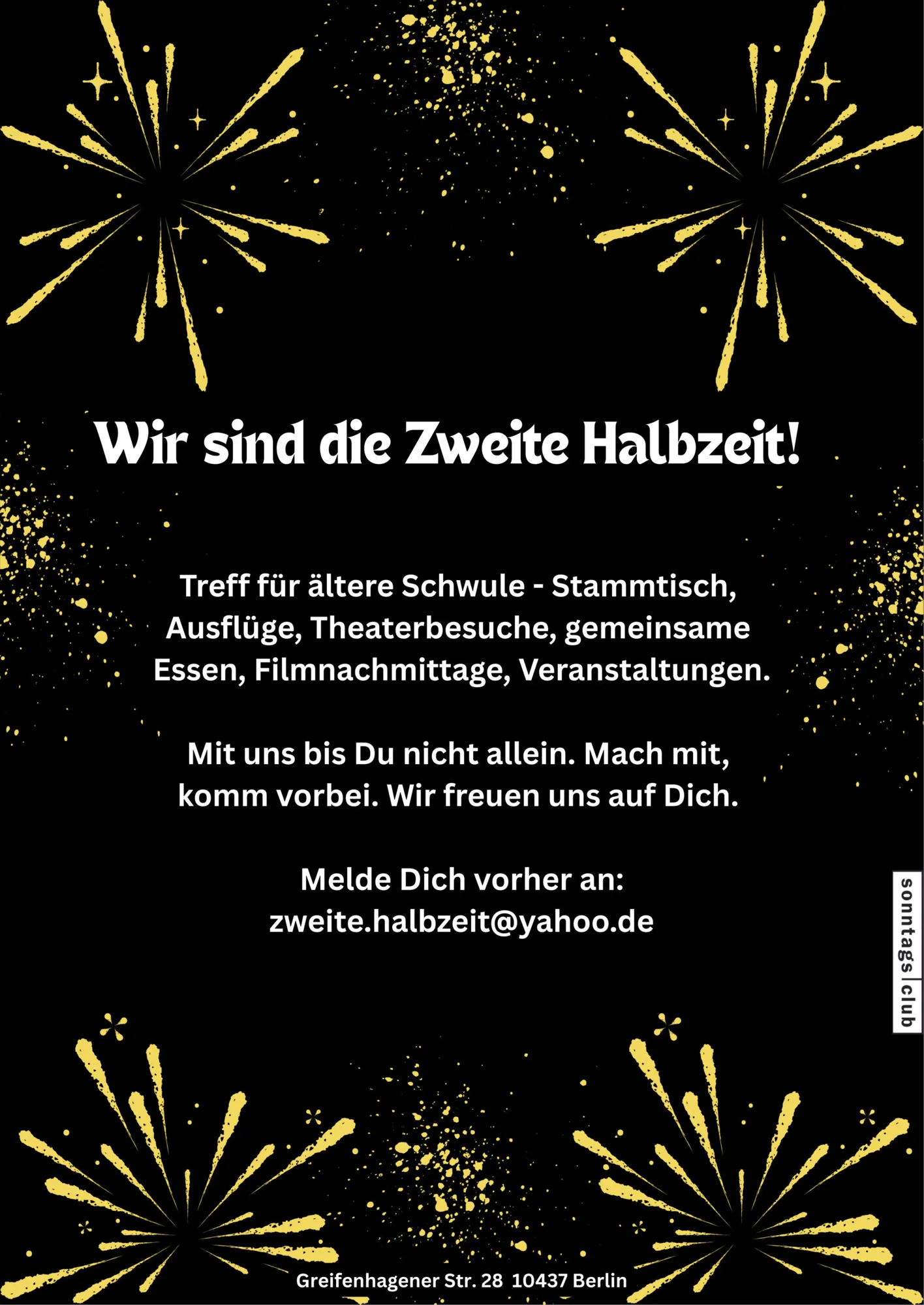 Zweite Halbzeit – Treff für ältere Schwule