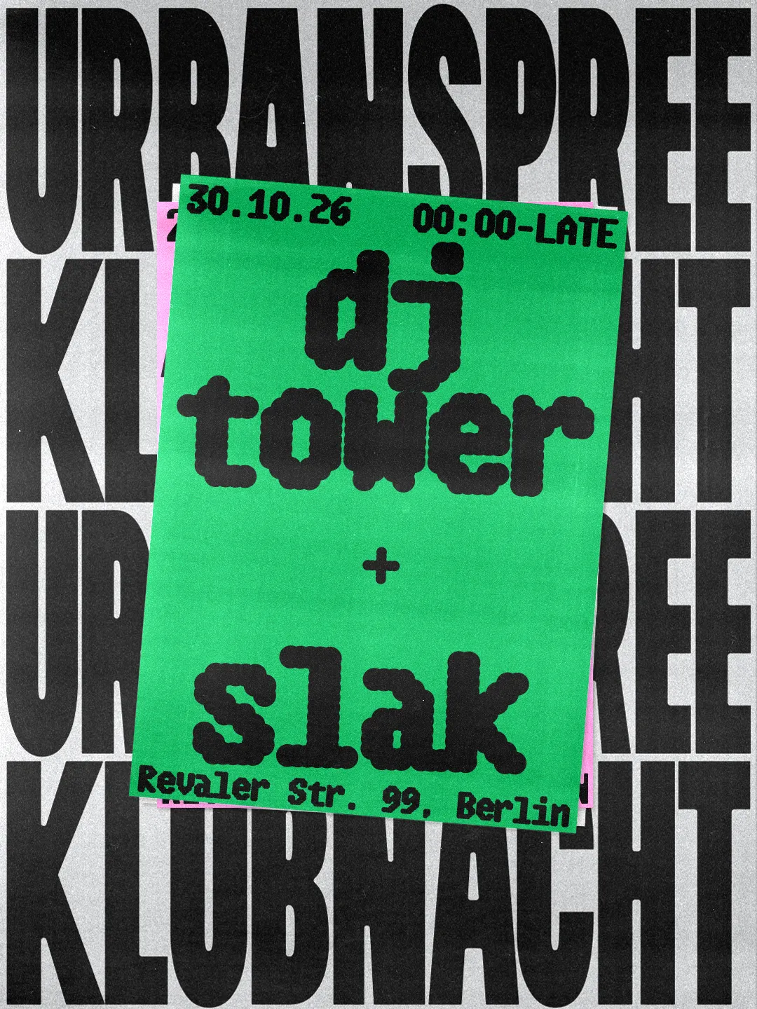 Urban Spree KLUBNACHT (Dj Tower, Slak)