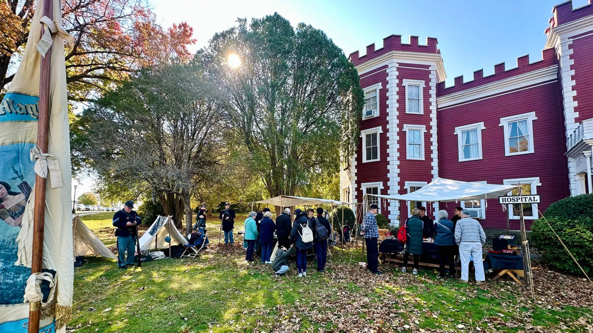 Civil War Living History at Fort Totten