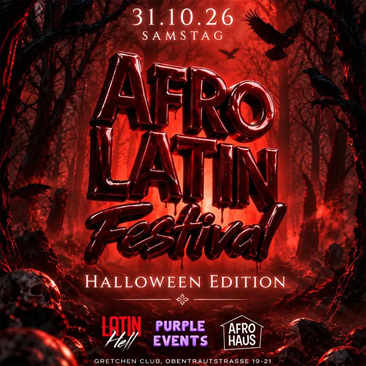 AFRO LATIN FESTIVAL - Halloween Edition