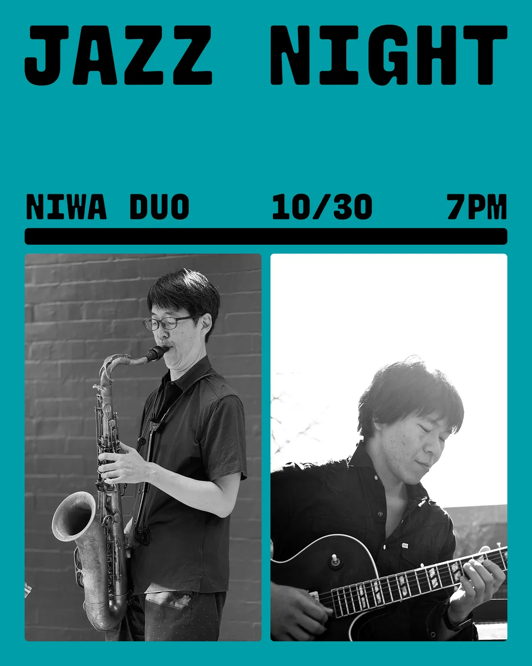 Jazz Night w/ Niwa Duo