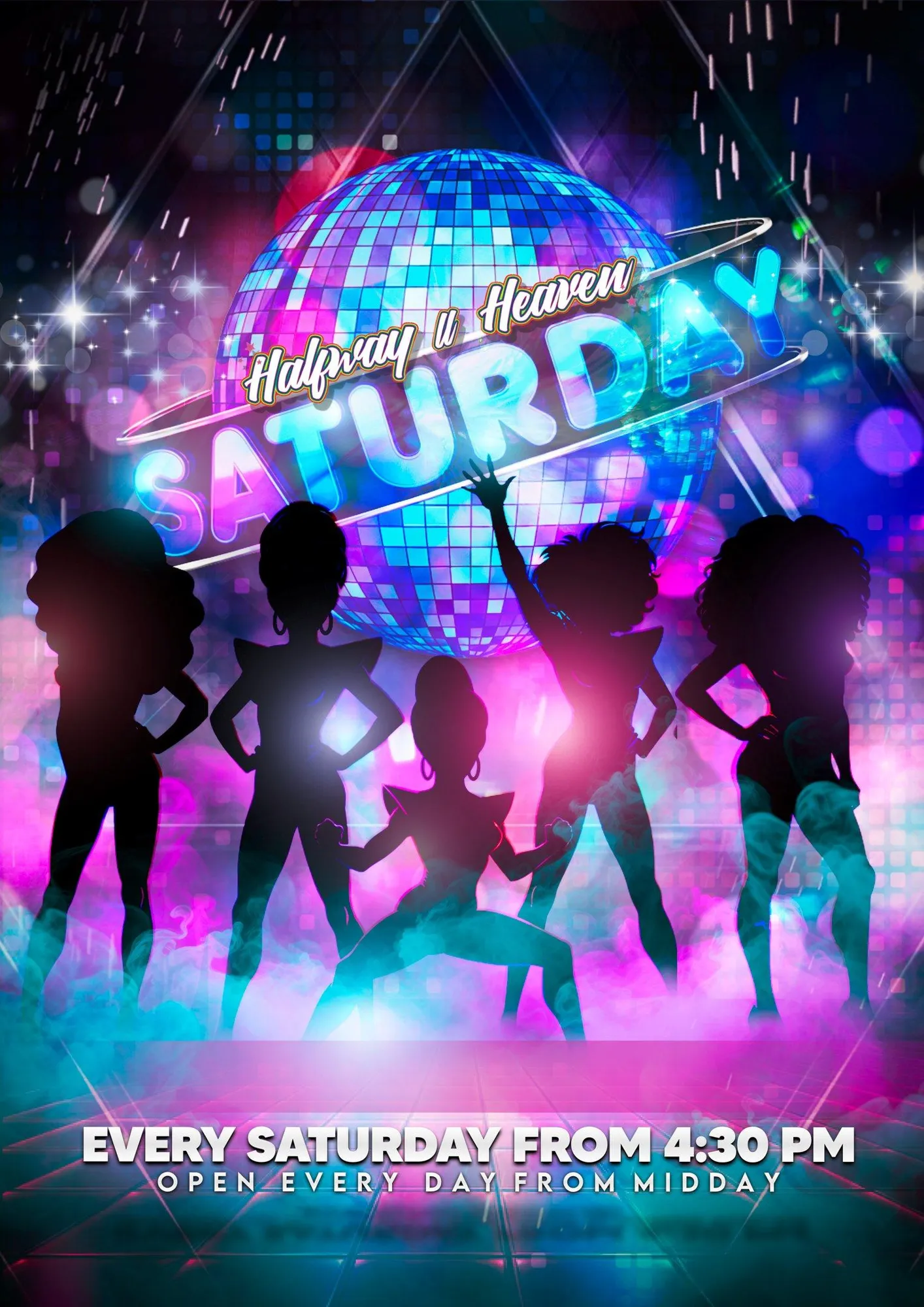 Saturday all day cabaret