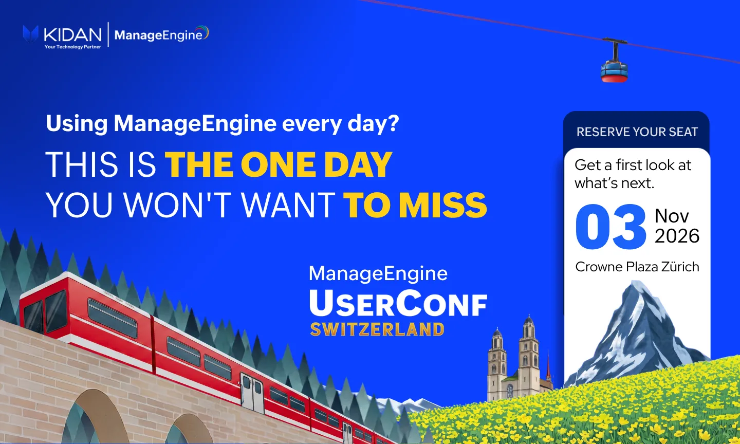 ManageEngine Userconf Switzerland 2026