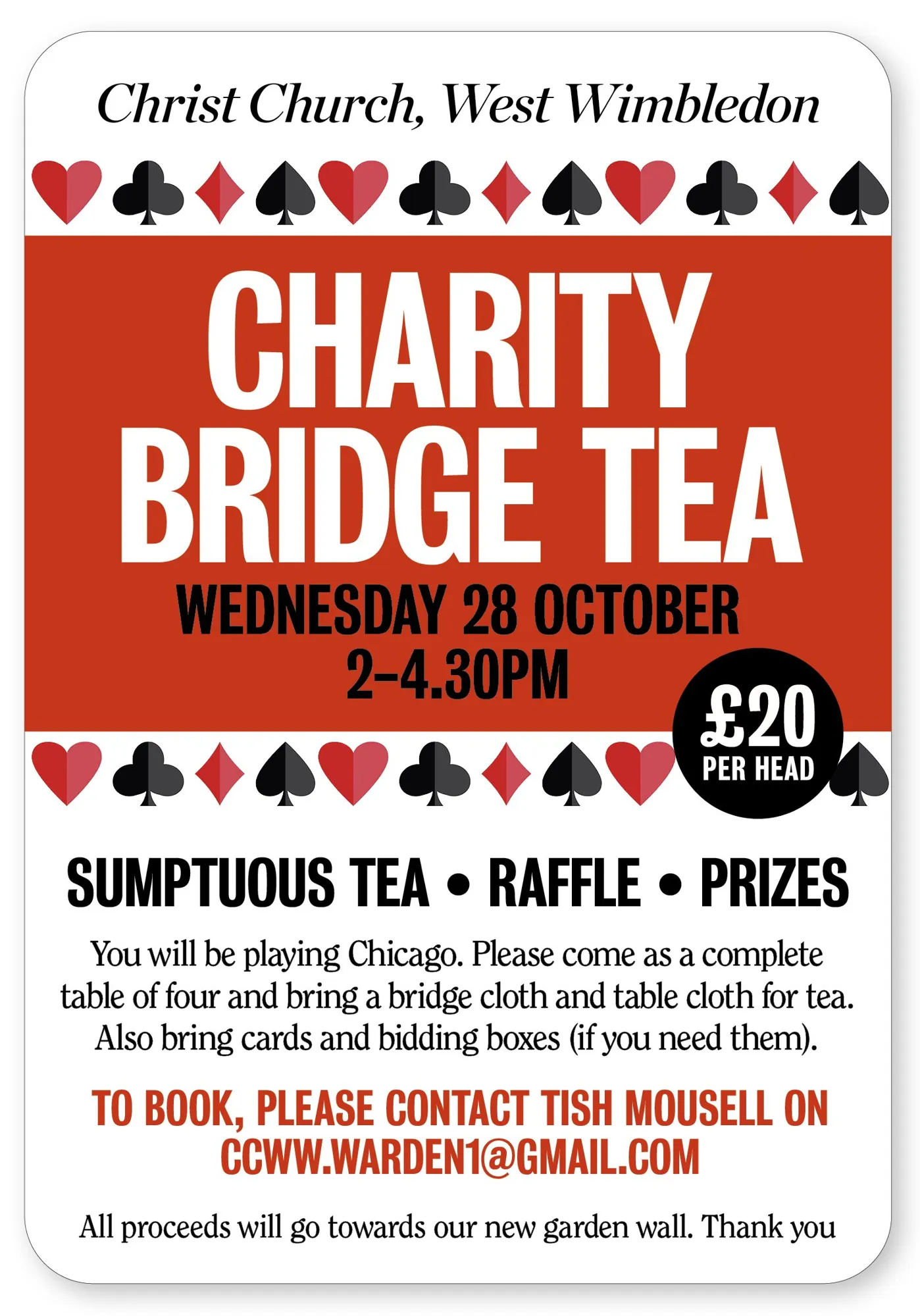 Charity Bridge Tea