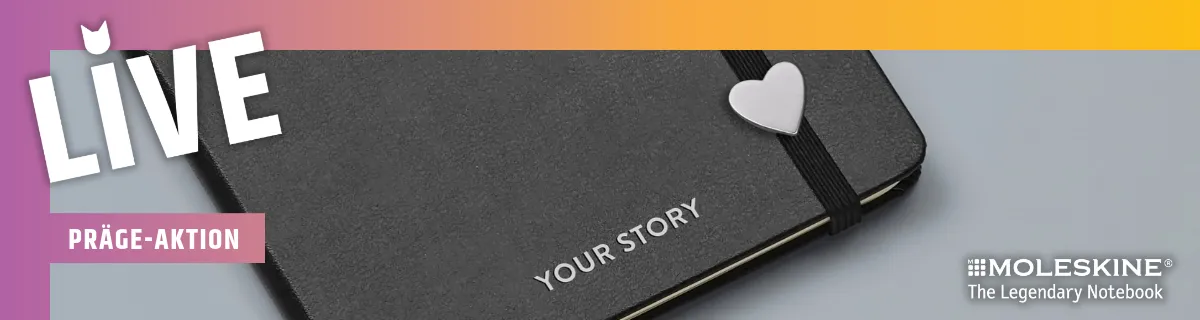 Personalisiere dein Moleskine!