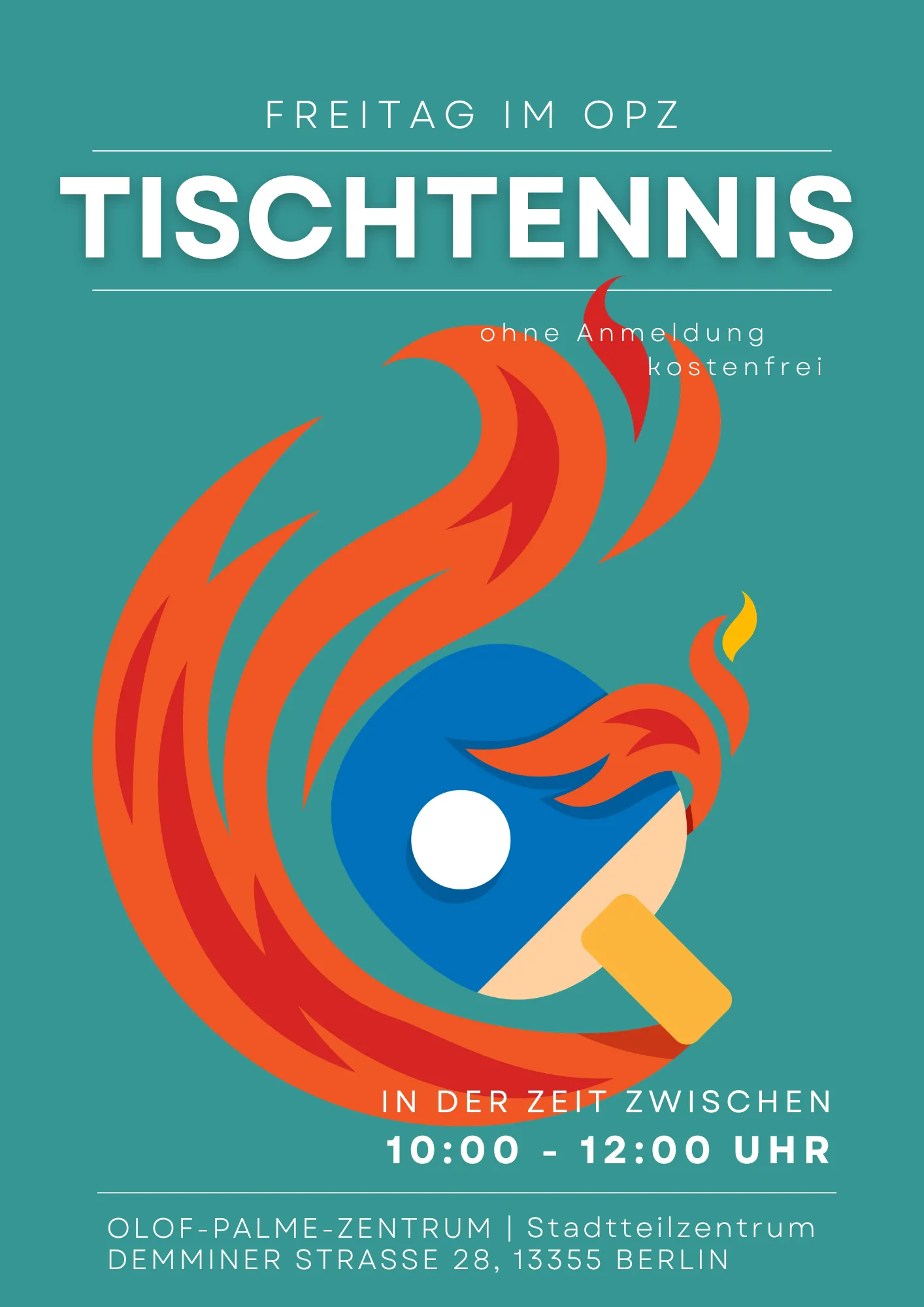 Tischtennis am Freitag
