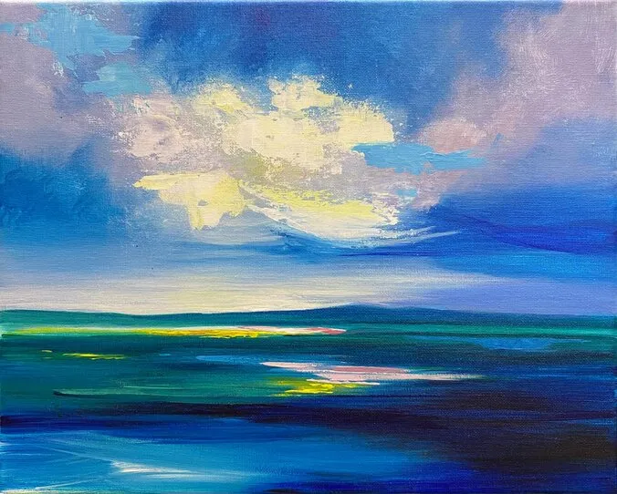 Paint like Vincent: Starry Night