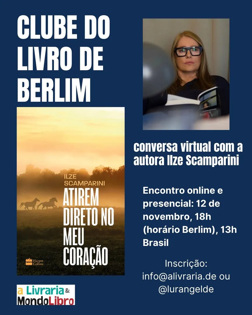 Clube do Livro em Berlim : Ilze Scamparini