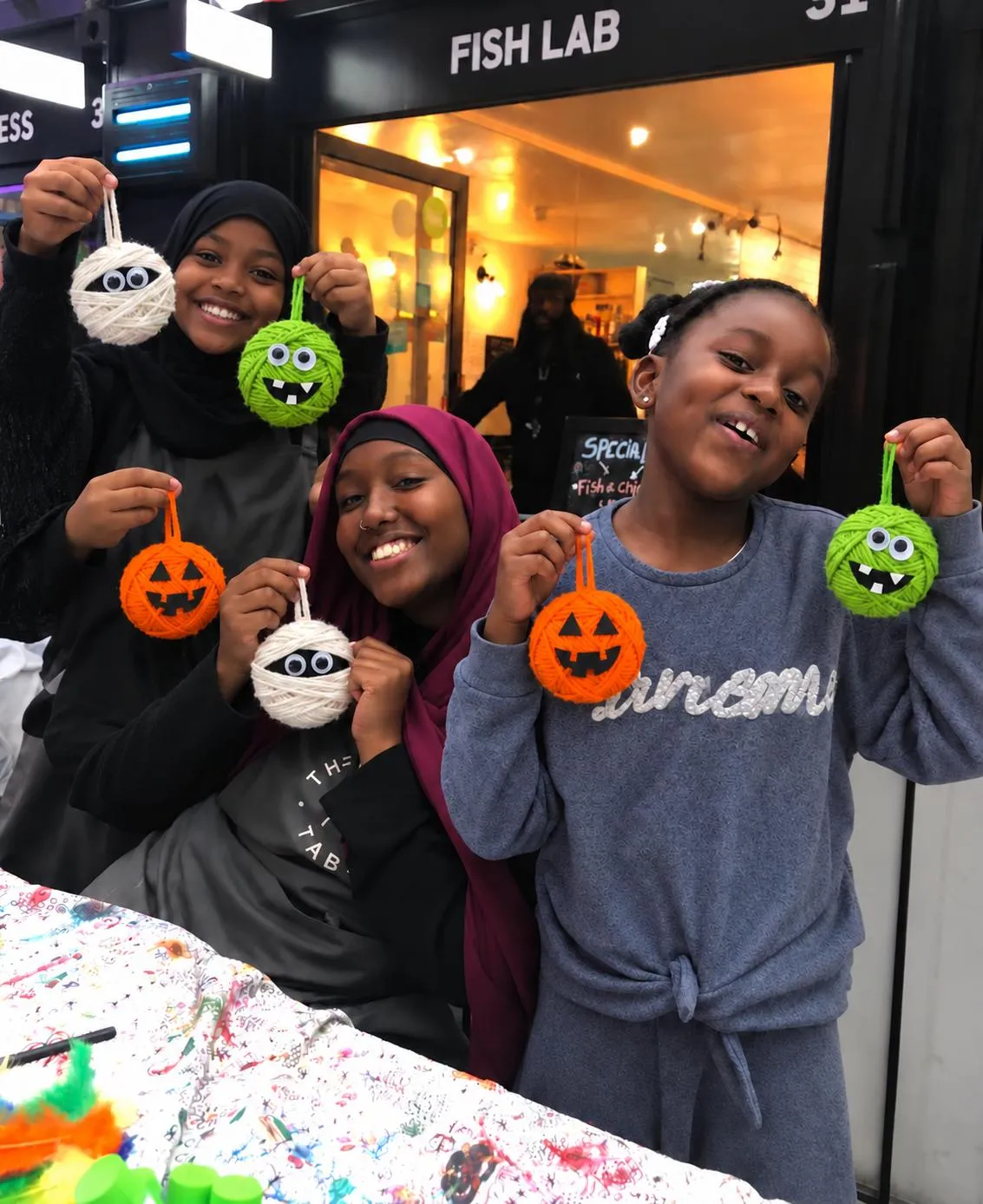 BOXPARK 10TH ANNIVERSARY - SPOOKY DECORATION MAKING WITH THE KIDS TABLE