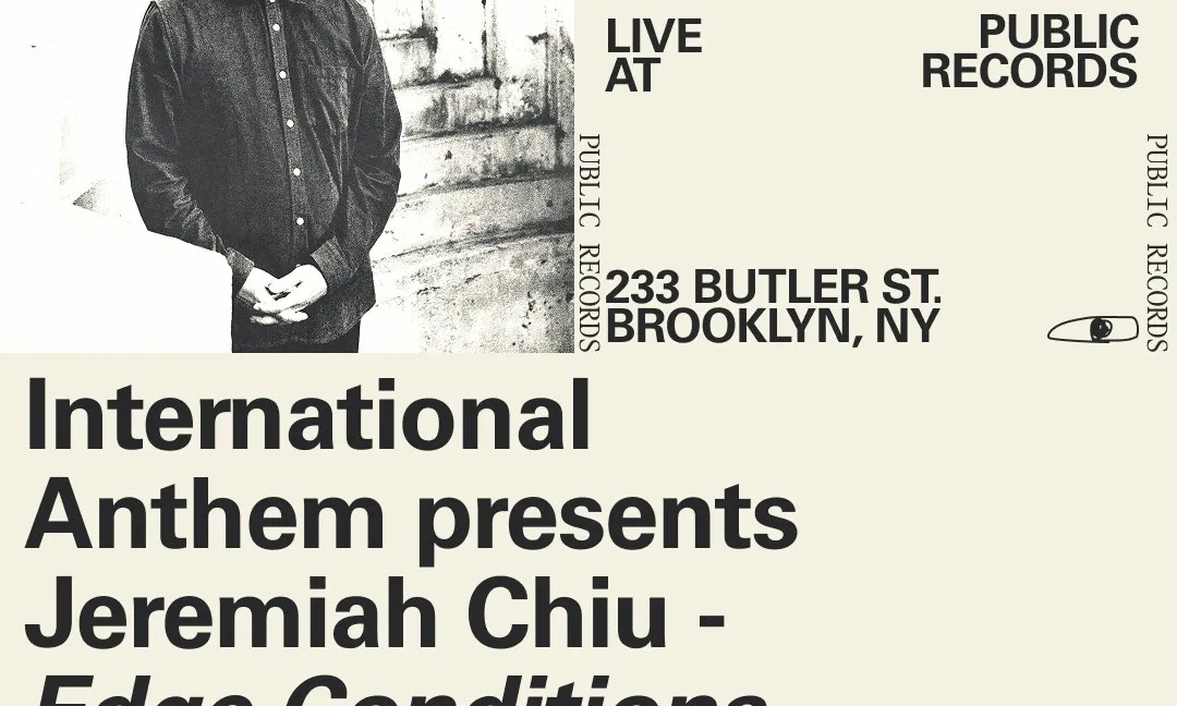 International Anthem presents Jeremiah Chiu – ‘Edge Conditions’ Album Release