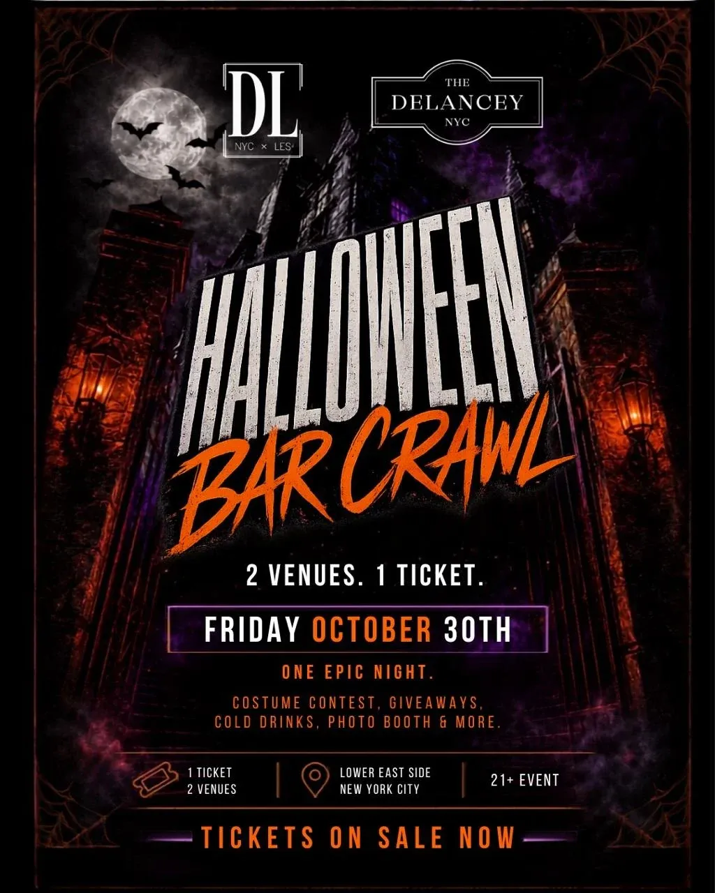 Halloween Bar Crawl