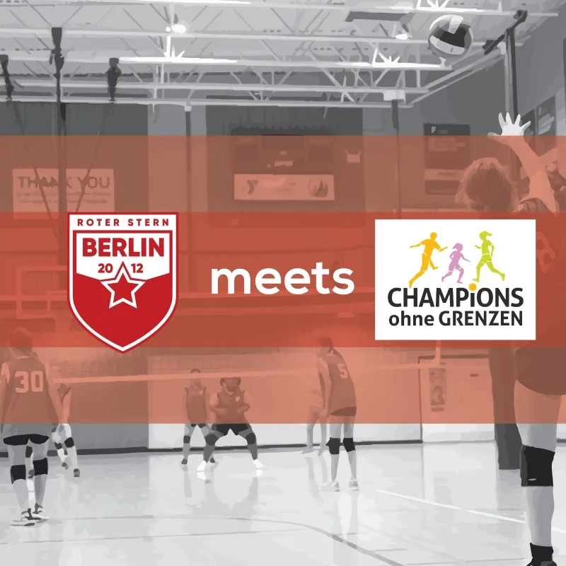 Volleyball Roter Stern meets Champions ohne Grenzen