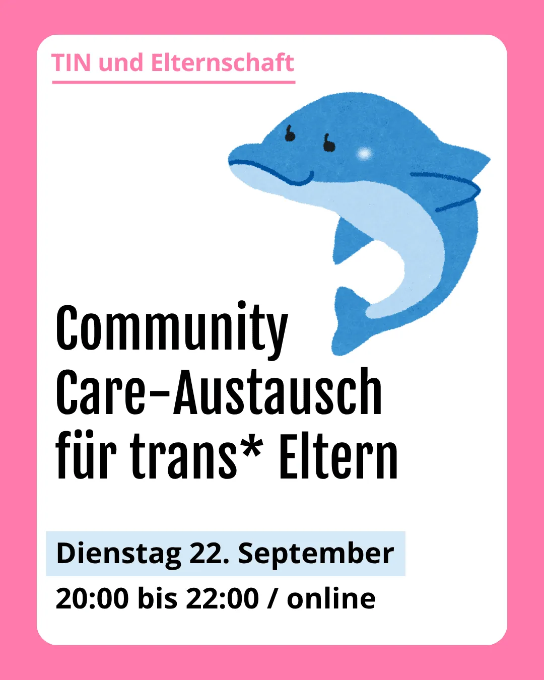 Community Care-Austausch für trans, inter und nicht-binäre Eltern