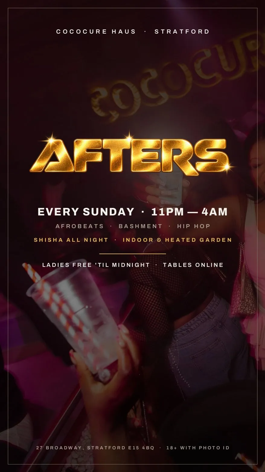 AFTERS at Haus — Sunday Afterparty in Stratford