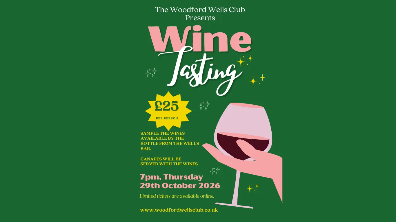 Wine Tasting Event Thursday 29th October