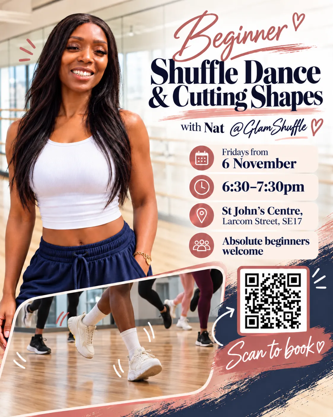 Shuffle Dance and Cutting Shapes Dance Class