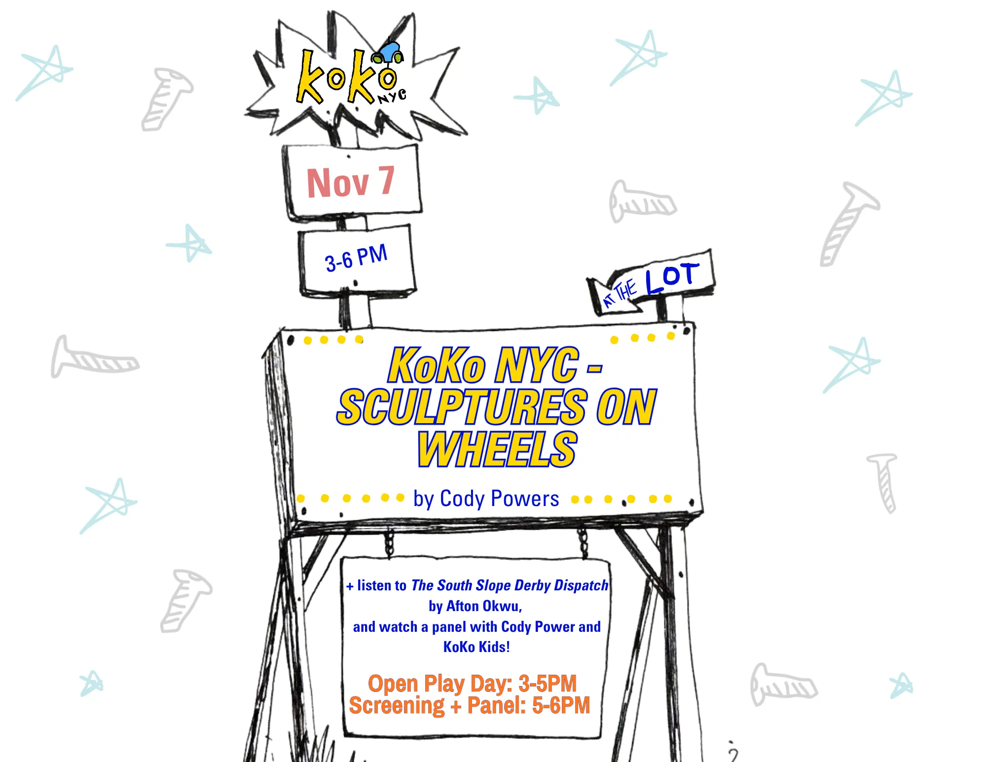 KoKo NYC Documentary Screening and Open Play Day at the Lot