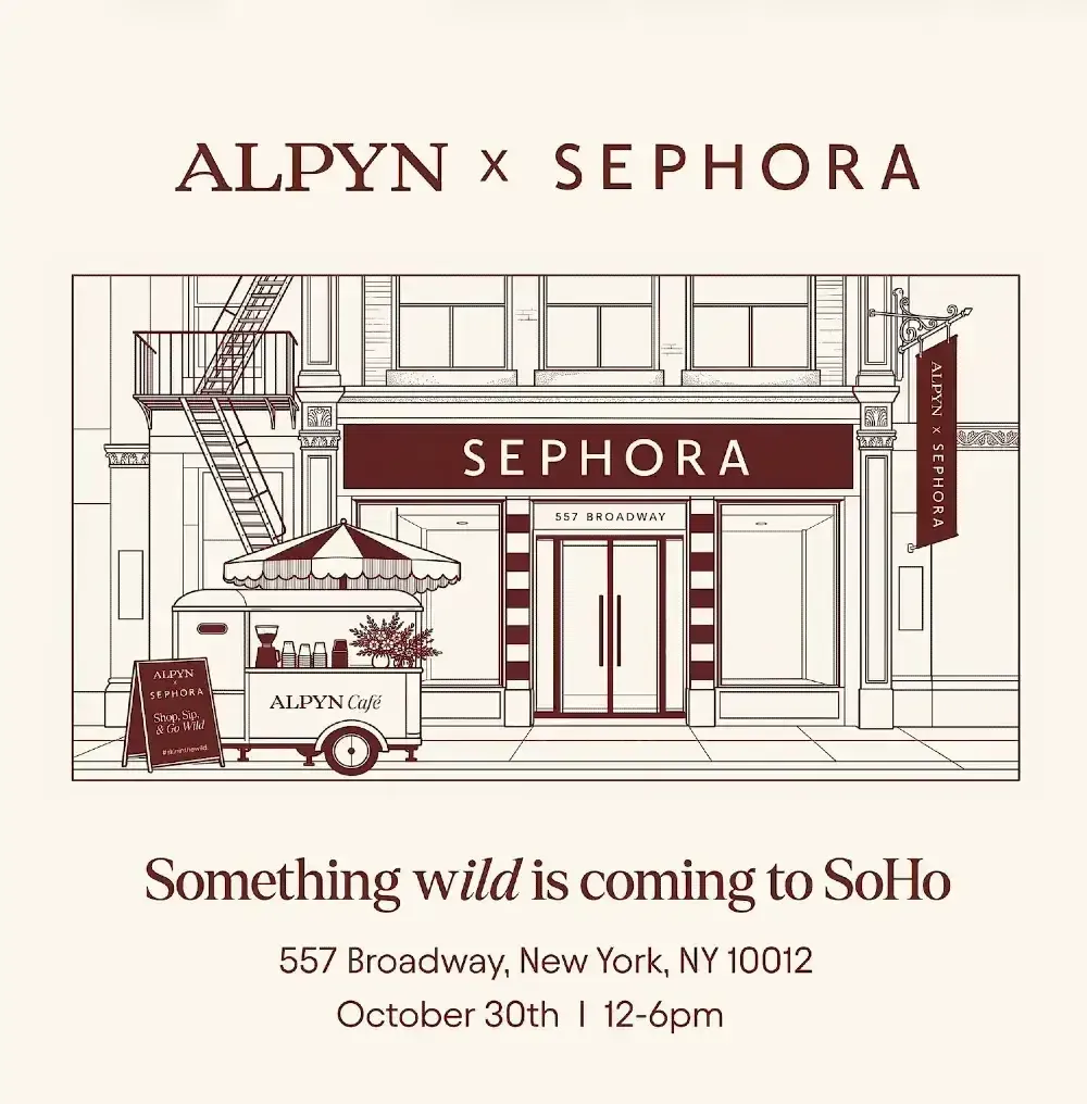 Shop, Sip & Go Wild With Alpyn at Sephora SoHo