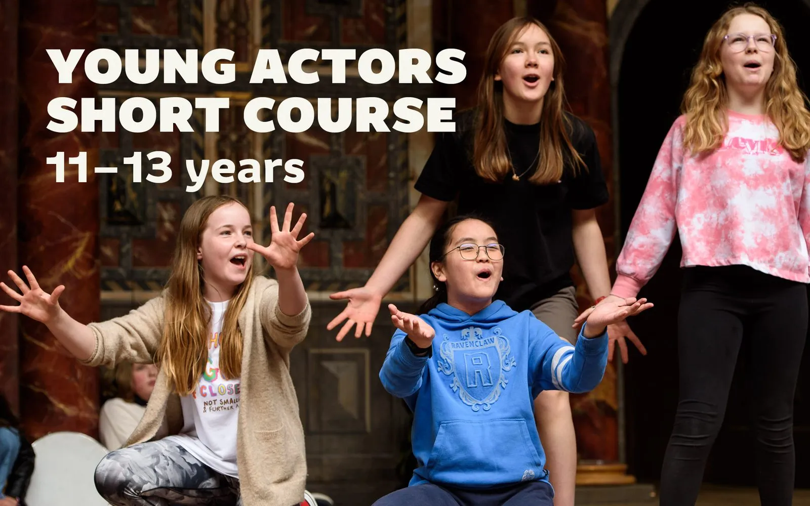 Young Actors Short Course (11-13 years)
