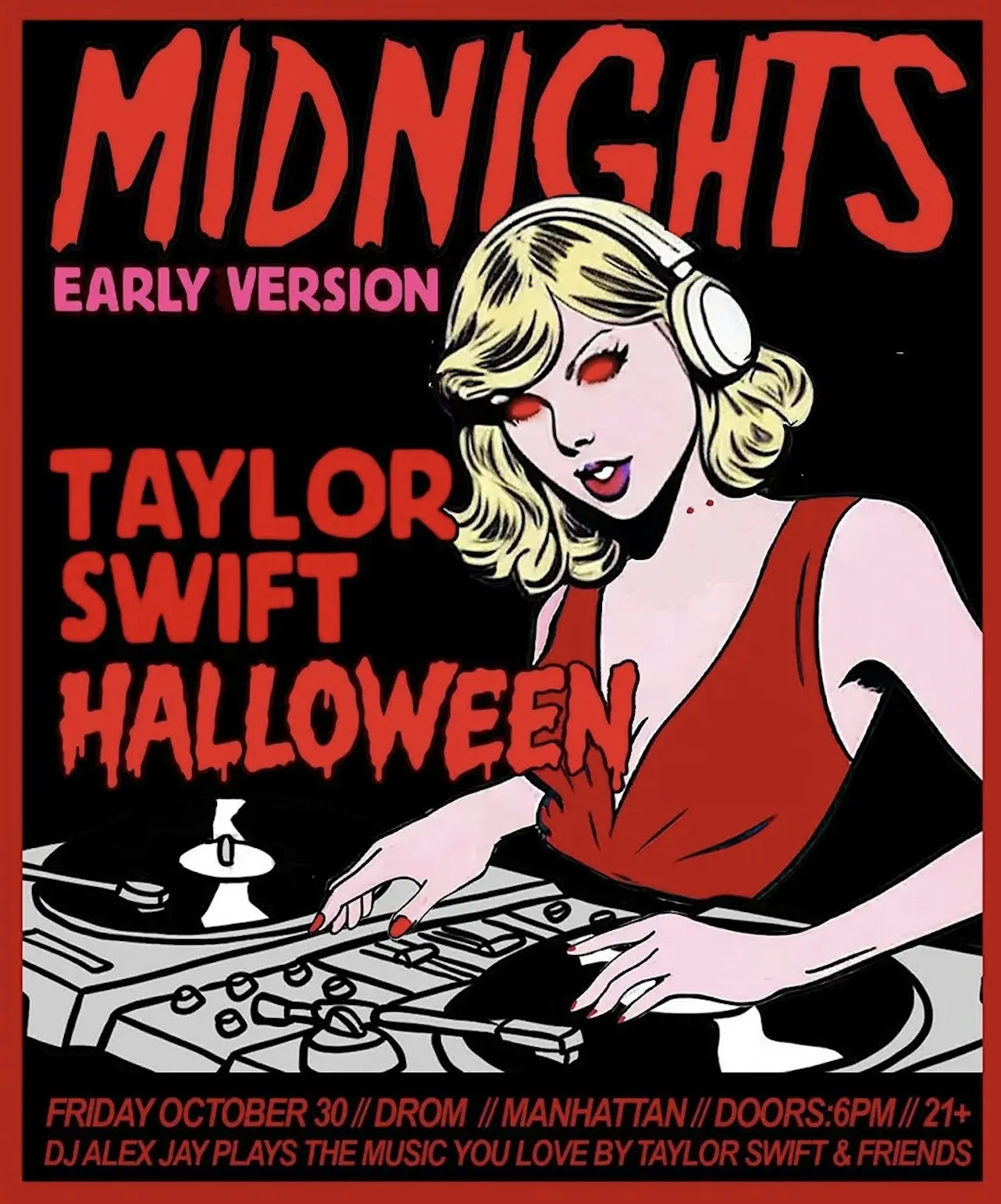 MIDNIGHTS [EARLY VERSION] – TAYLOR SWIFT HALLOWEEN