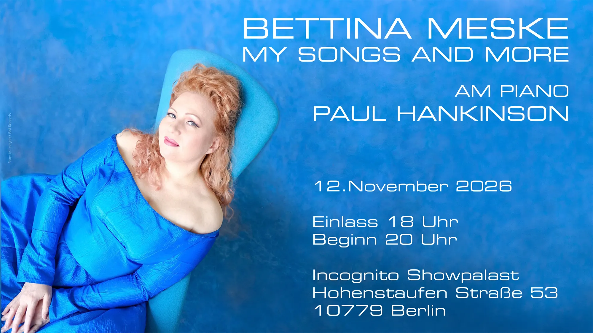 ✨ Große Stimme, große Gefühle – Bettina Meske live im Incognito! ✨