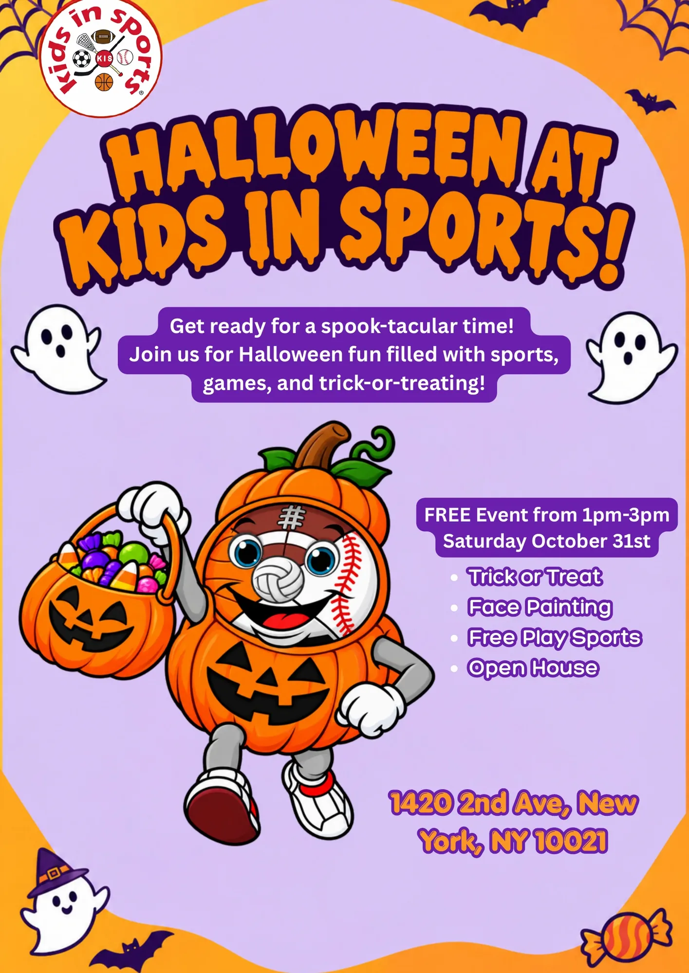Halloween At Kids In Sports