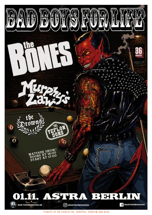 THE BONES + MURPHY'S LAW