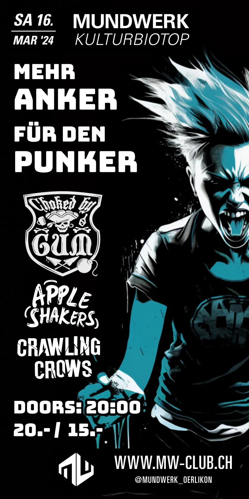 Mehr Anker für den Punker
