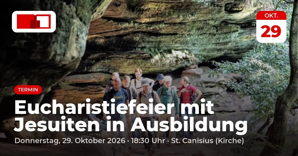 Eucharistiefeier mit Jesuiten in Ausbildung