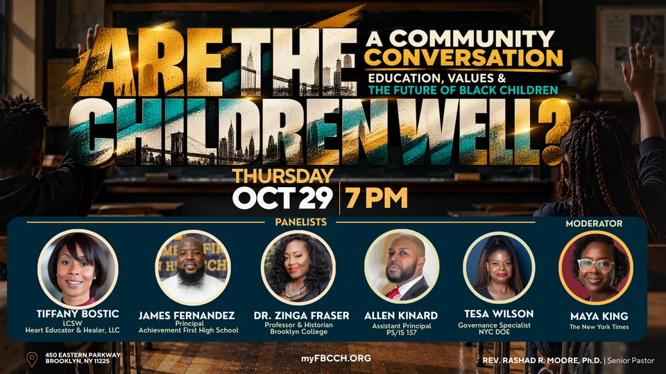 Are the Children Well? Education, Values & the Future of Black Children