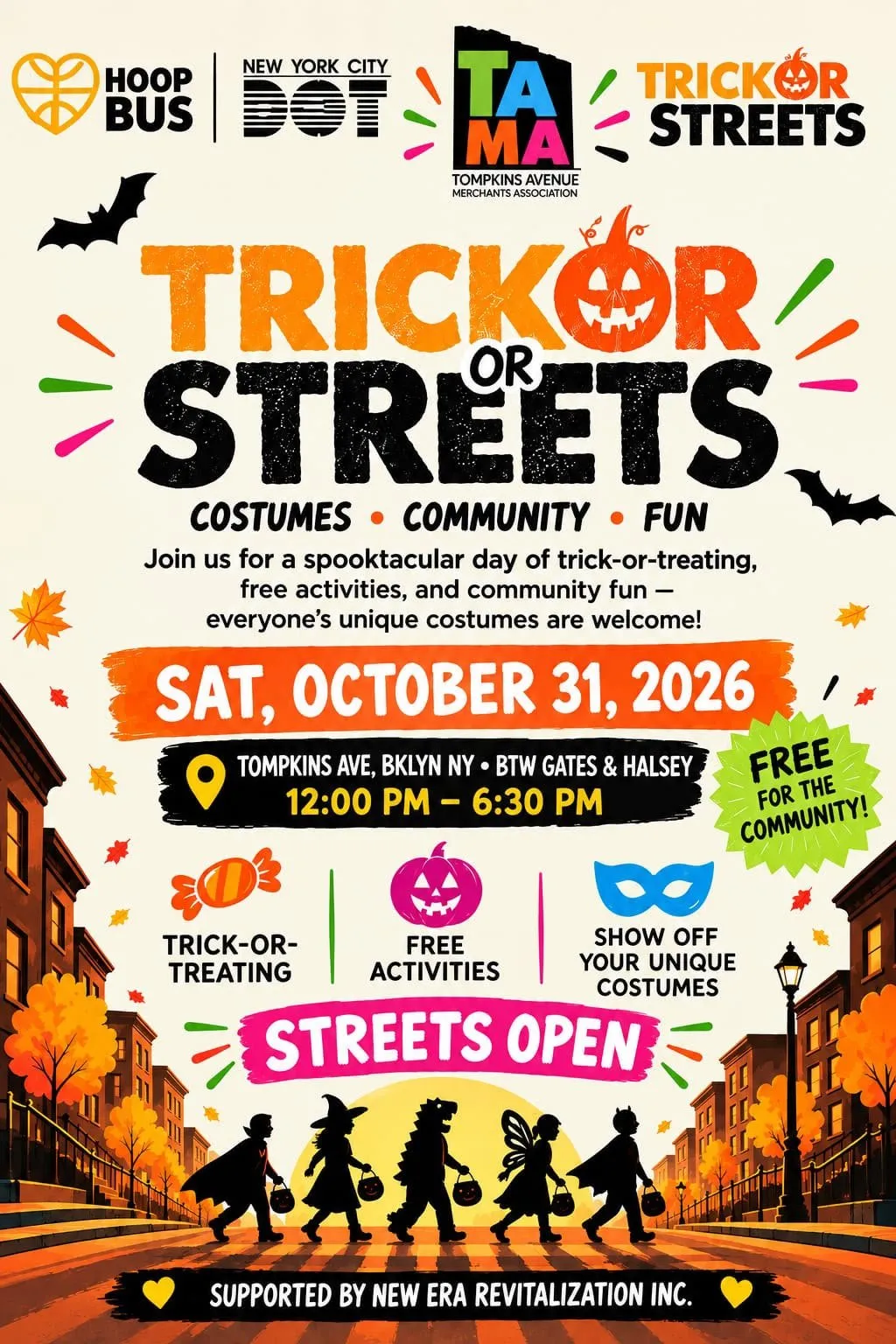 Trick or Streets: Halloween Open Streets