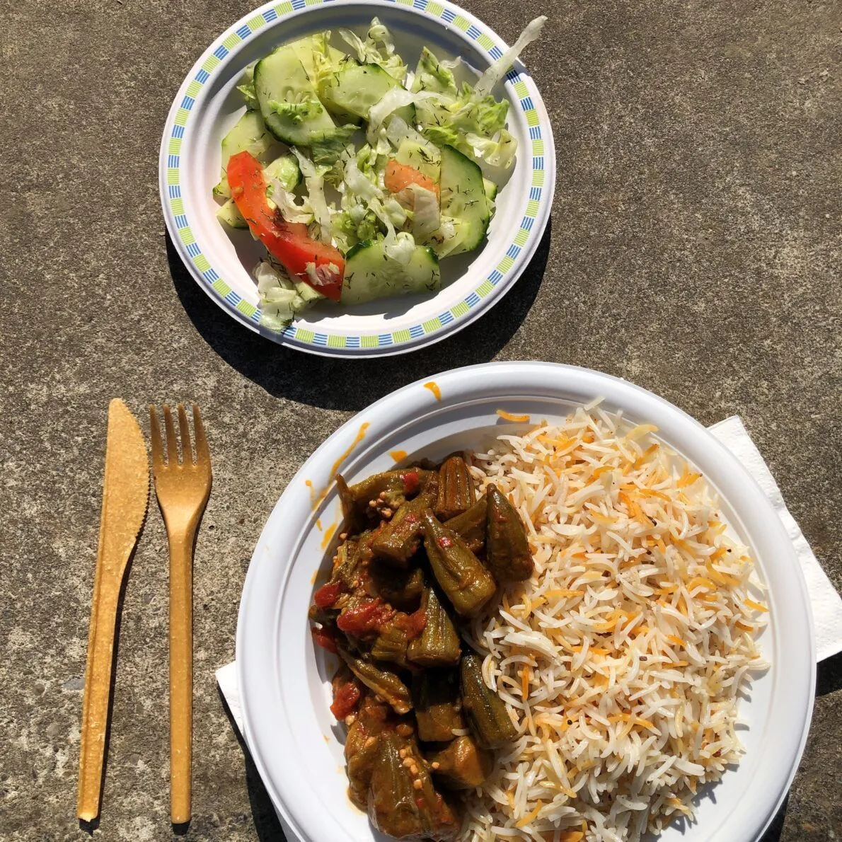 Afghanisches Mittagessen, GZ Buchegg