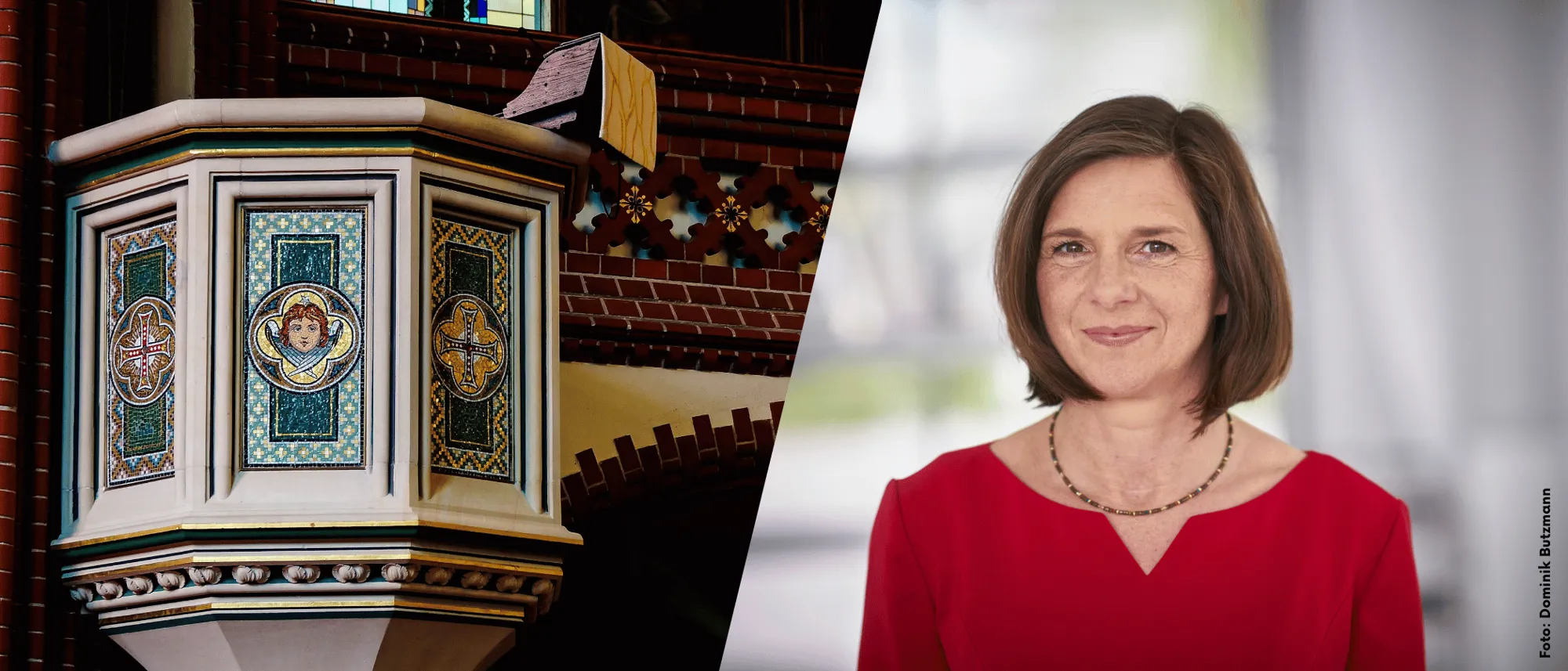 Katrin Göring-Eckardt auf der Kanzel – Predigtgottesdienst am Reformationstag