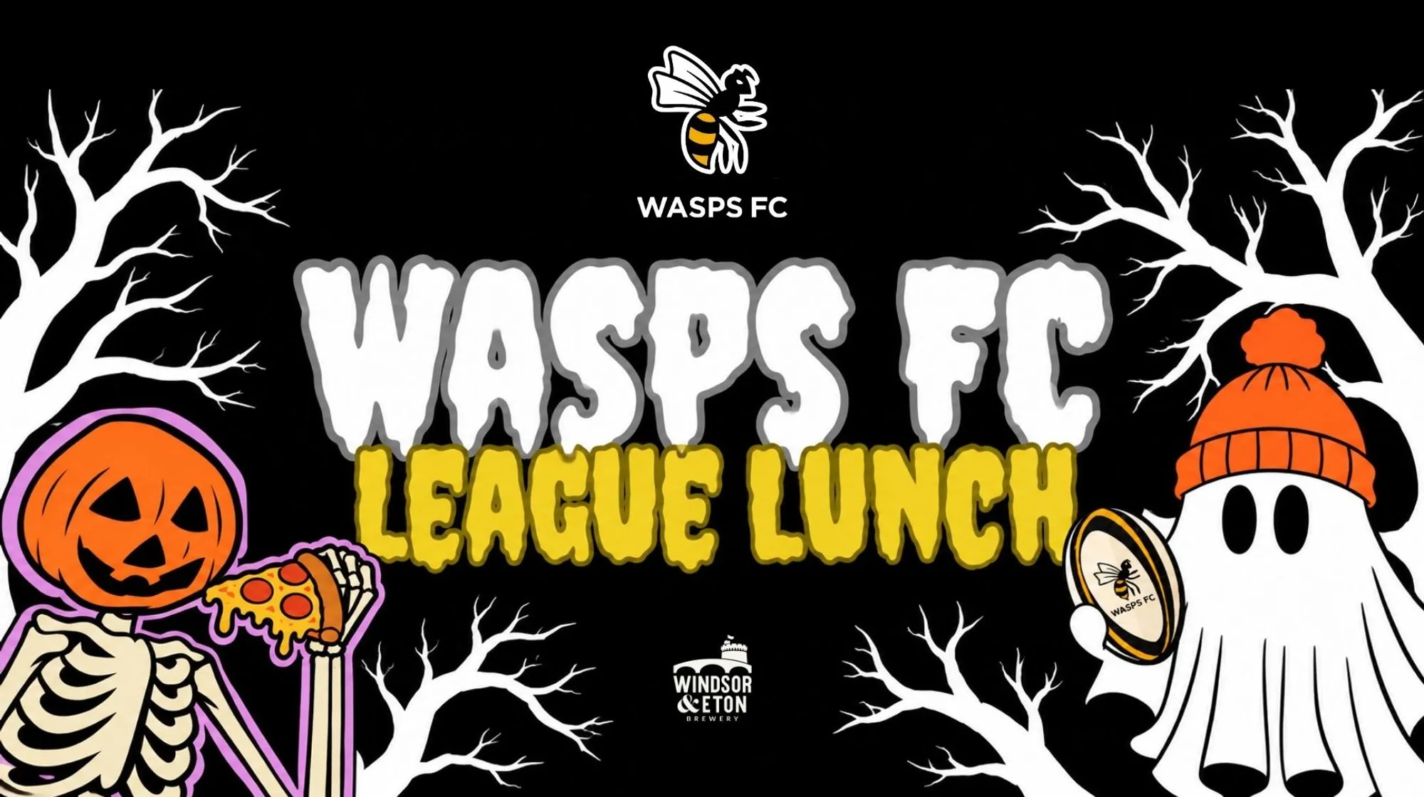 Halloween League Lunch: Confirmed Schedule & Final Call for Tickets