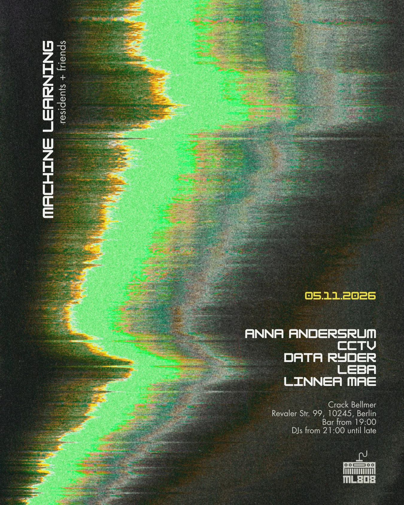 MACHINE LEARNING: residents + friends [free entry until 22:00!]