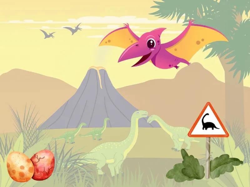Wir erforschen die Welt der Dinosaurier!