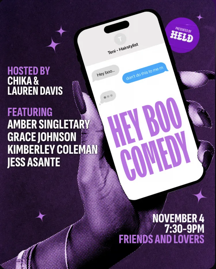 HELD Presents: Black Women in Comedy