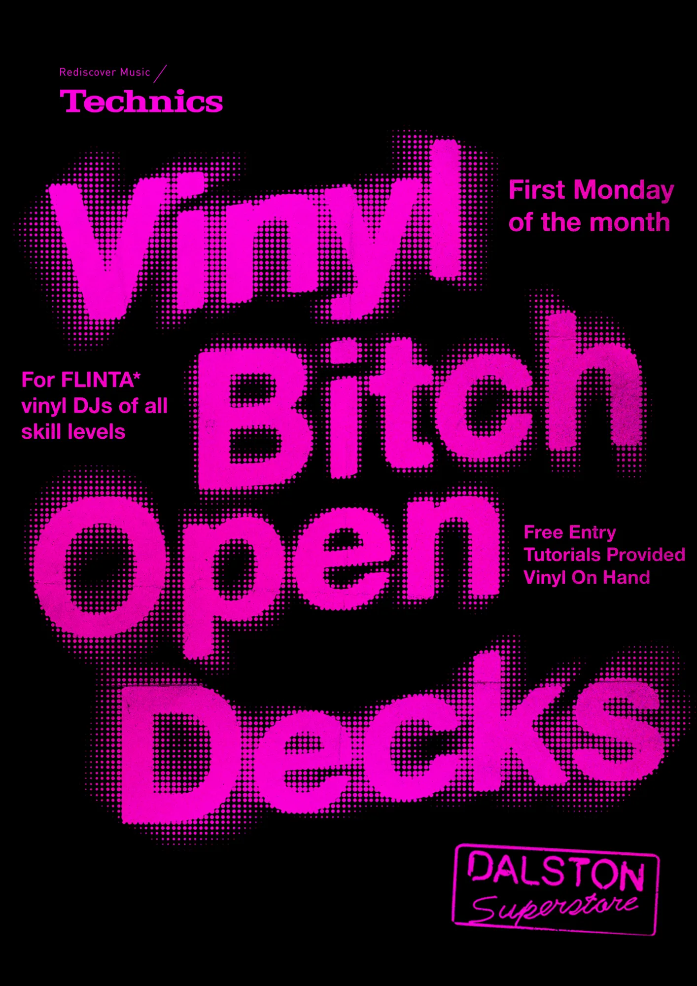 VINYL BITCH: OPEN DECKS