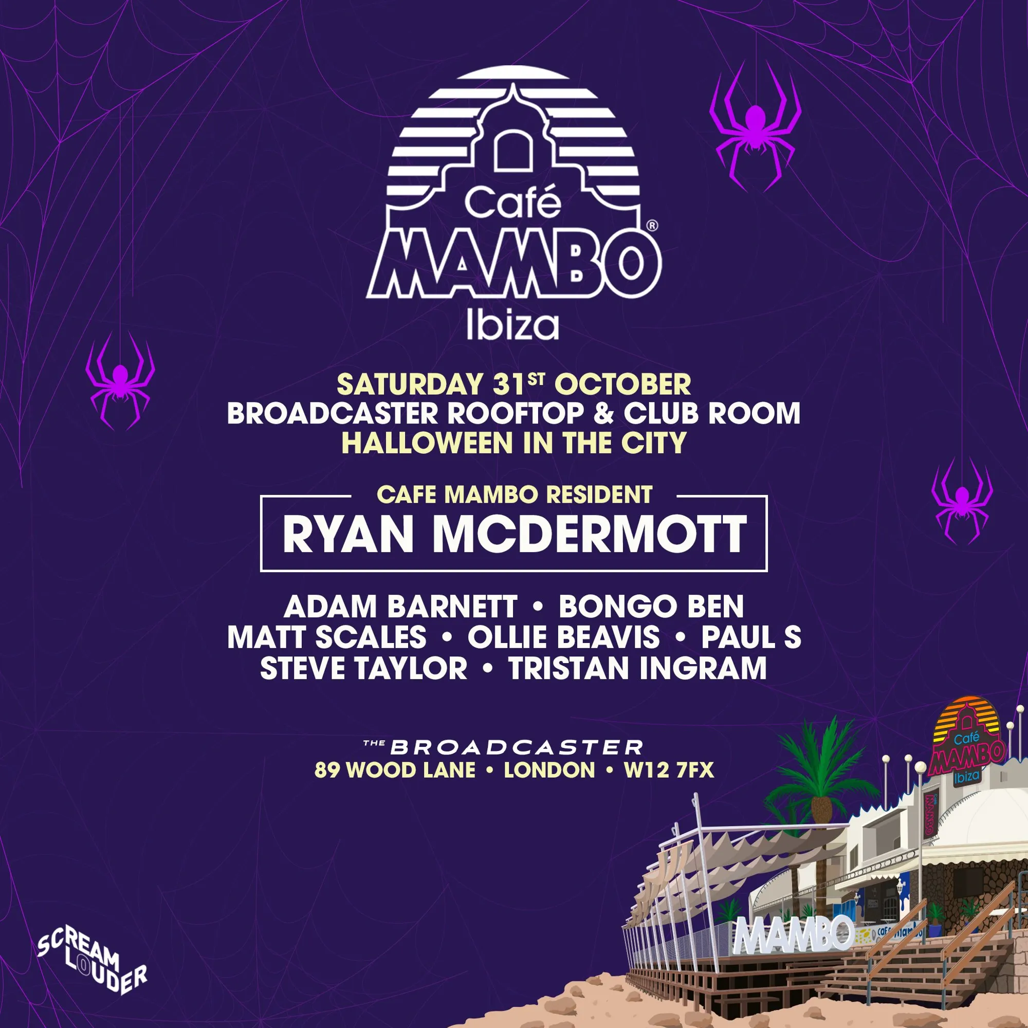 Cafe Mambo Halloween Takeover