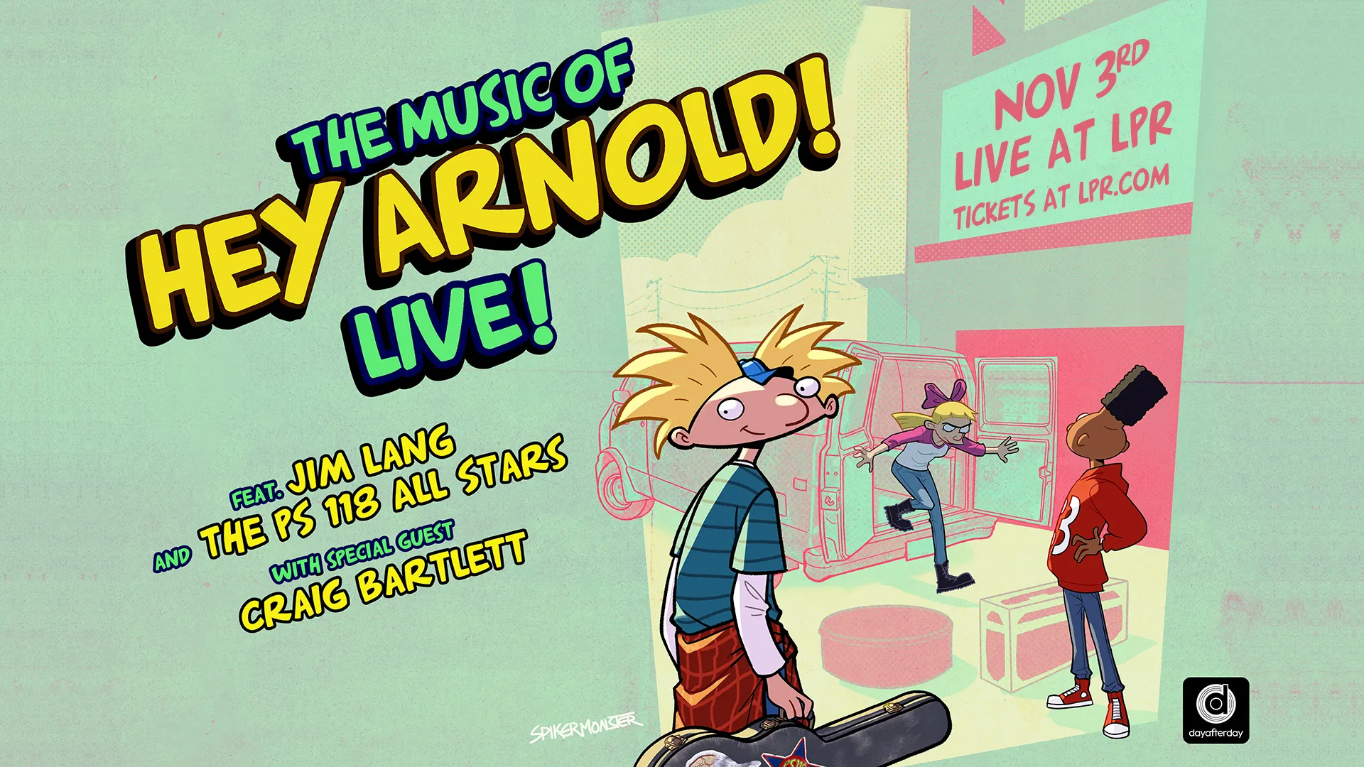 The Music of Hey Arnold! Live! Ft. The PS 118 All-Stars (Late Show)