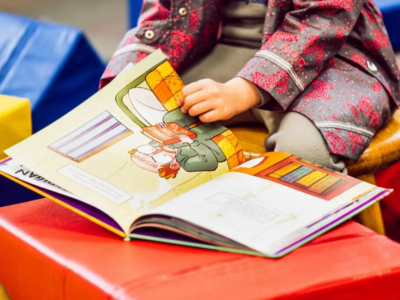 Offene Geschichtenzeit in der Heinrich-Schulz-Bibliothek