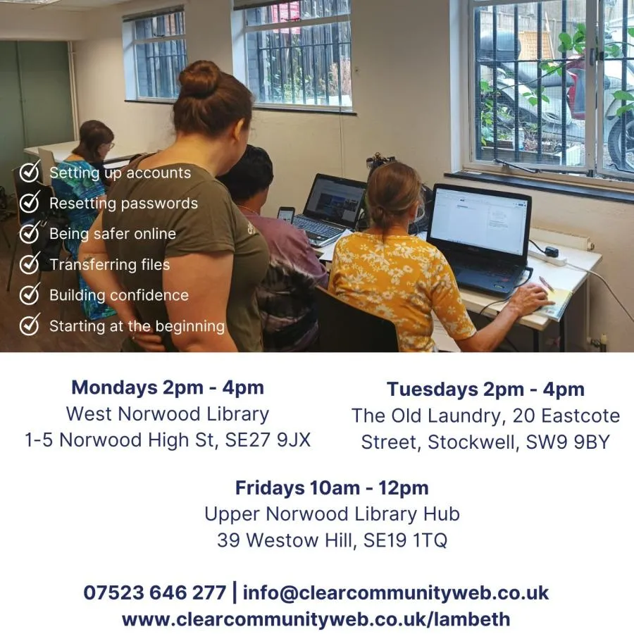 Digital Drop-Ins West Norwood
