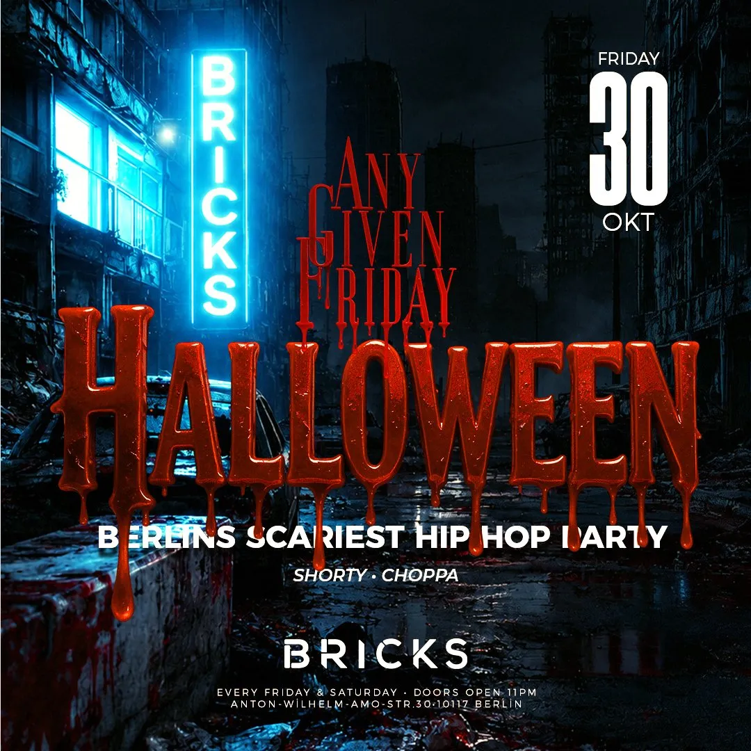 HALLOWEEN SPECIAL BY ANY GIVEN FRIDAY