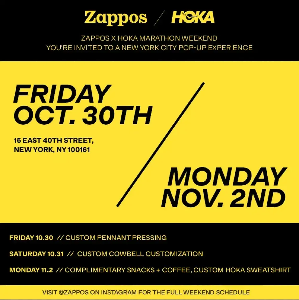 Zappos No More Lonely Runs Marathon Pop-Up