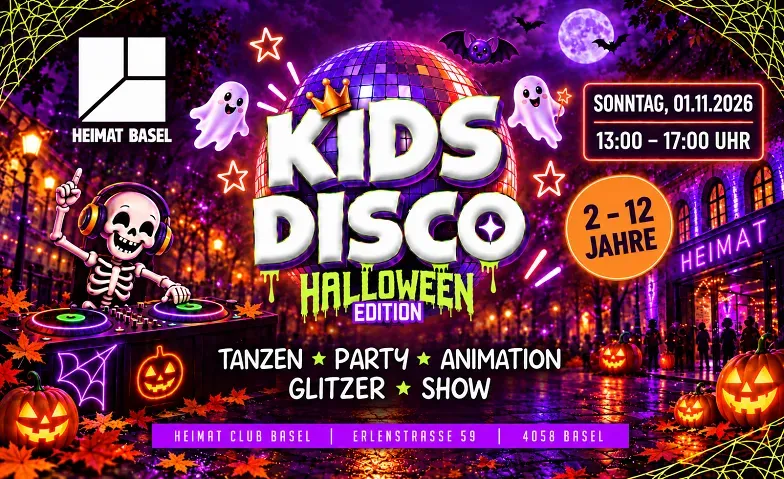 KIDS DISCO - HALLOWEEN EDITION @ HEIMAT CLUB