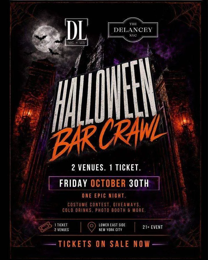 Halloween Bar Crawl: The Haunted Mansion