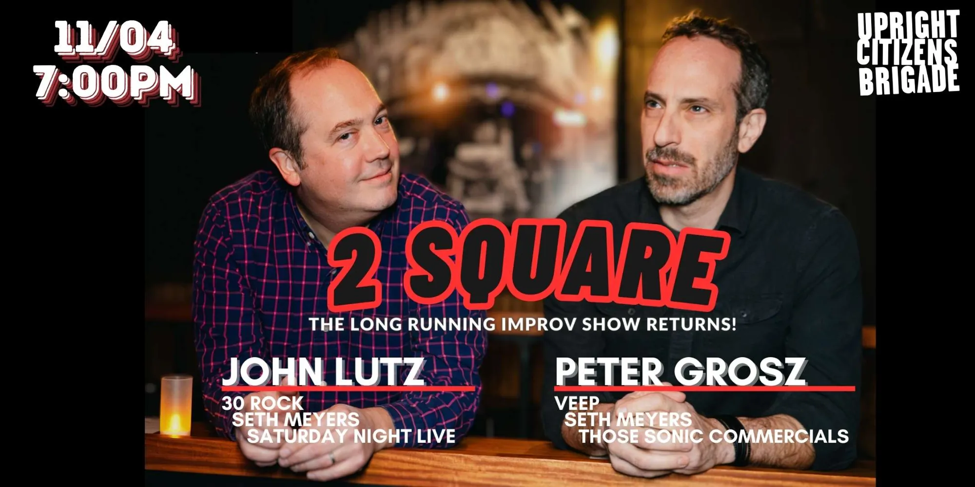2 Square with John Lutz and Peter Grosz